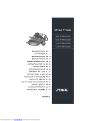 Stiga 155 H TITAN DOD Gebrauchsanweisung