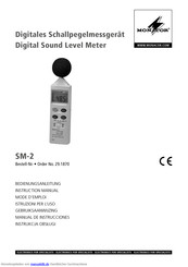 Monacor SM-2 Bedienungsanleitung