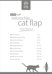 Sure Microchip Cat Flap Bedienungsanleitung