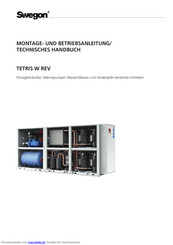 Swegon TETRIS W REV/LC Montage- Und Betriebsanleitung