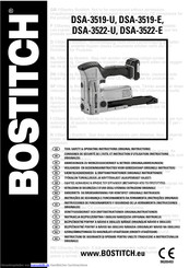 Bostitch DSA-3522-U Originalanweisungen