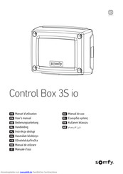 SOMFY CONTROL BOX 3S io Bedienungsanleitung
