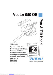 Vinten Vector 950 OE Bedienungsanleitung