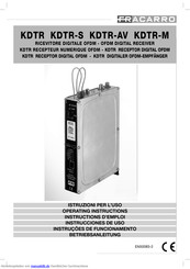 Fracarro KDTR MULTISTD Betriebsanleitung