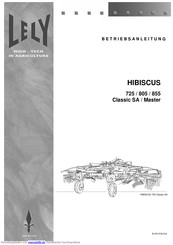 LELY HIBISCUS 725 Classic SA Betriebsanleitung