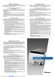 Intermec EasyCoder E4 Kurzanleitung