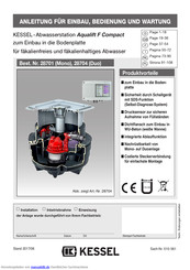 Kessel Aqualift F Compact Anleitung Für Einbau, Bedienung Und Wartung