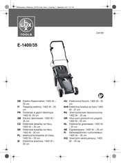Lux Tools E-1400/35 Originalbetriebsanleitung