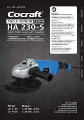Cocraft HA 230-S Original Bedienungsanleitung