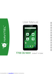 Navitel T700 3G NAVI Benutzerhandbuch