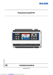 Sulzer EC 531 Installationshandbuch