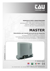 tau MASTER20QM Bedienungs- Und Wartungsanleitung