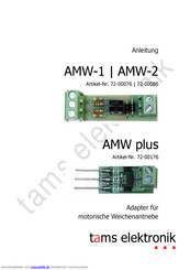 tams elektronik AMW-1 Anleitung