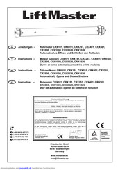 LiftMaster CRX501 Handbuch