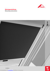 Roto Exclusiv ZRE M Series Montageanleitung