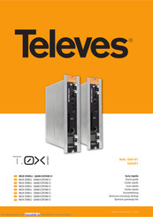 Televes T.0X U3QQA-S2-CI Kurzanleitung