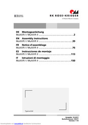 RK Multilift II ESD Montageanleitung