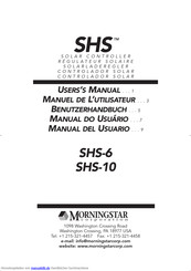 Morningstar SHS-10 Benutzerhandbuch