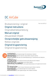 Dustcontrol DC AirCube 500 Originalbetriebsanleitung