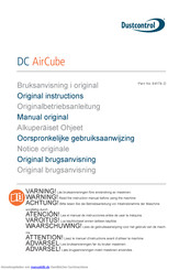 Dustcontrol DC AirCube 2000 Originalbetriebsanleitung