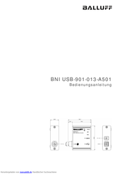 Balluff BNI USB-901-013-A501 Bedienungsanleitung