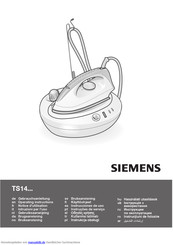 Siemens TS14 serie Gebrauchsanleitung