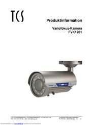 TCS FVK1201 Produktinformation