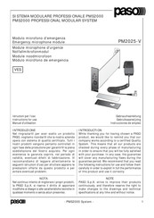 Paso PM2025-V Gebrauchsanleitung