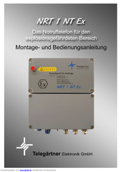 Telegärtner NRT 1 NT Ex Montage- Und Bedienungsanleitung