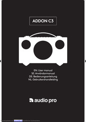 Audio Pro ADDON C3 Bedienungsanleitung