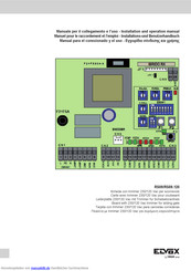 Elvox RS09.120 Installations- Und Benutzerhandbuch