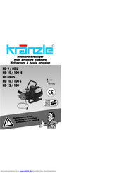 Kranzle HD 10 / 100 E Betriebsanleitung