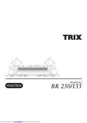 Trix MINITRIX BR 155 Bedienungsanleitung