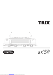 Trix MINITRIX BR 243 Bedienungsanleitung