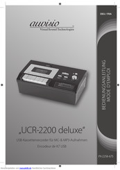 auvisio UCR-2200 deluxe Bedienungsanleitung
