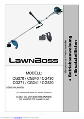 LawnBoss CG270 Betriebsanweisung