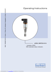 Burkert 8110 Bedienungsanleitung