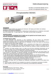 Brouwland BIOSEC Inox Gebrauchsanweisung