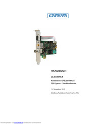 Meinberg GLN180PEX Handbuch