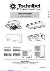 Technibel DSAV480R5TA Handbuch