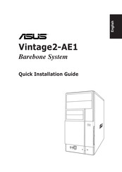 Asus Vintage2-AE1 Schneliinstallationsanleitung