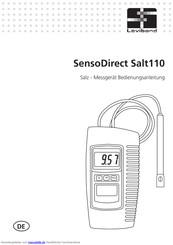 Lovibond SensoDirect Salt110 Bedienungsanleitung