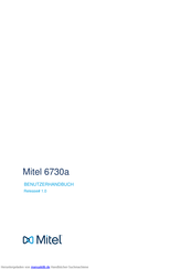 Mitel MiVoice 6730a Benutzerhandbuch