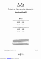 Fujitsu ASY-14ASD Technische Dokumentation