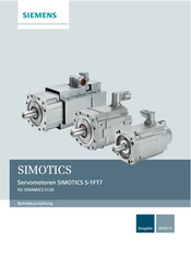 Siemens SIMOTICS S-1FT7 Betriebsanleitung