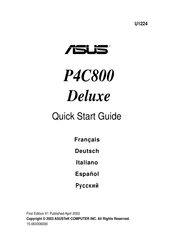Asus P4C800 Benutzerhandbuch