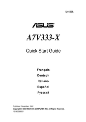 Asus A7V333-X Benutzerhandbuch