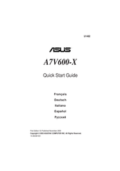 Asus A7V600-X Kurzanleitung