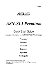 Asus A8N-SLI Premium Kurzanleitung