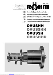 Rohm OVUSHHD Bedienungsanleitung